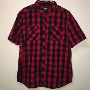 Men’s button down T-shirt